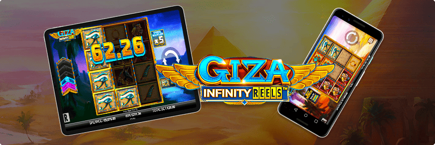 version mobile de giza infinity reels