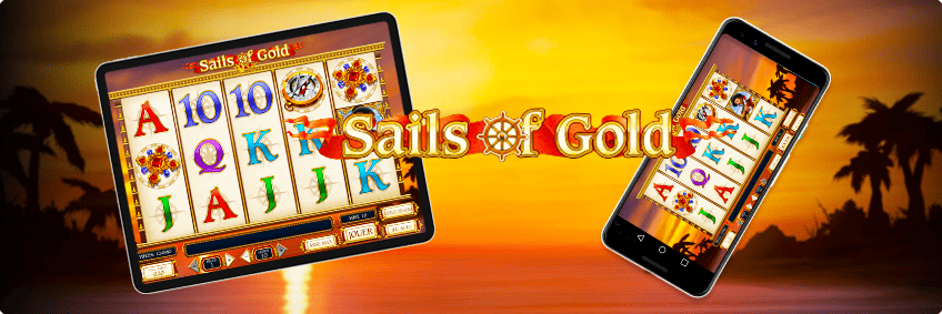 version mobile Sails of Gold