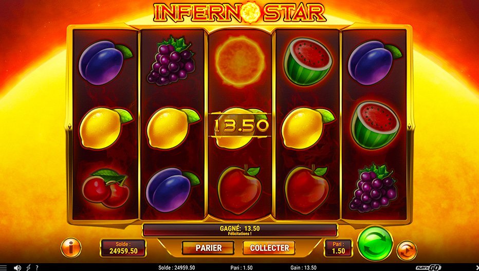 Lignes de paiement Inferno Star