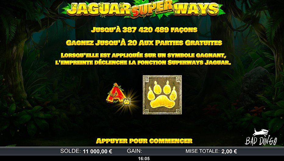 Machine à sous Jaguar Super Ways