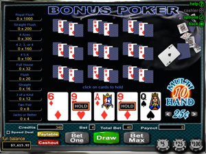 Bonus Poker