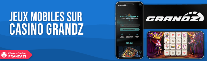 version mobile de grandz casino