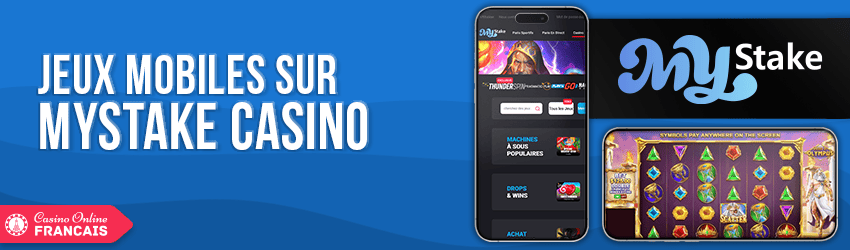 version mobile de mystake casino