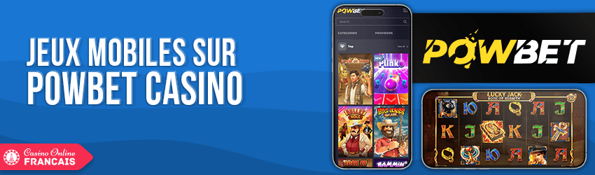 version mobile de powbet casino