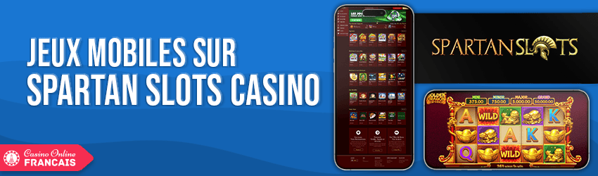 version mobile de spartan slots