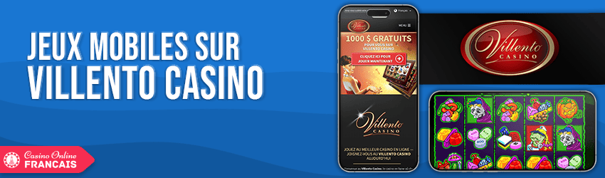 version mobile de villento casino