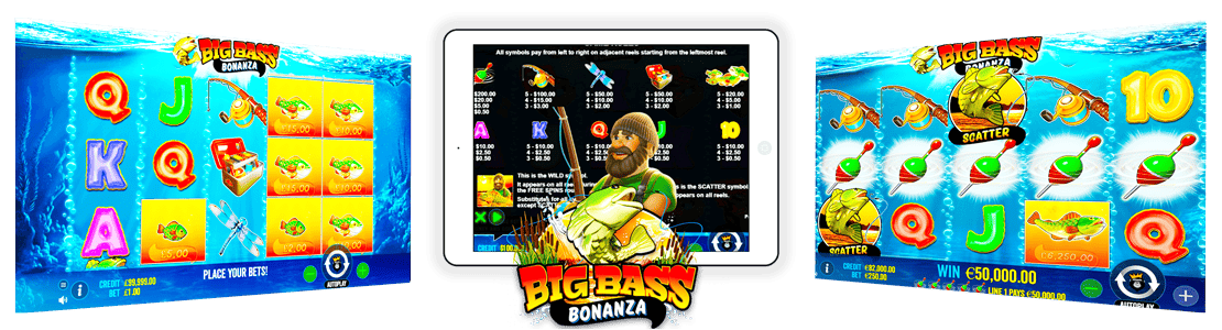 Version mobile de Big Bass Bonaza