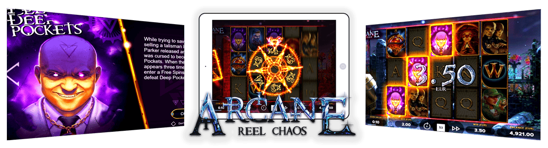 version mobile de arcane reel chaos