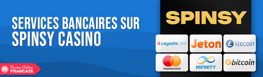 moyens de paiements de spinsy casino