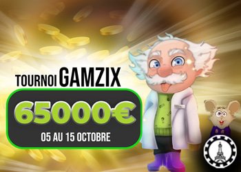 participez au tournoi gamzix de madnix casino en ce début d'octobre