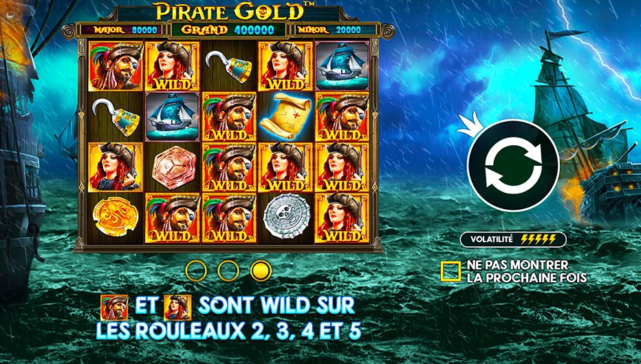 Machine à sous Pirate Gold