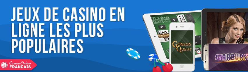 jeux de casino mobile populaires