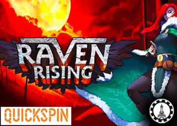 quickspin lance sortie nouveau jeu raven rising