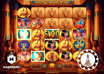 recevez 500 euros pour jouer à egyptian dream deluxe