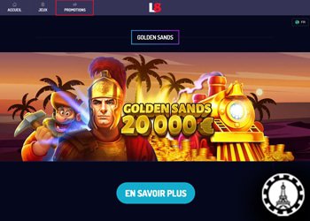 récupérez une part des 20000€ sur golden sands avec lucky8 casino