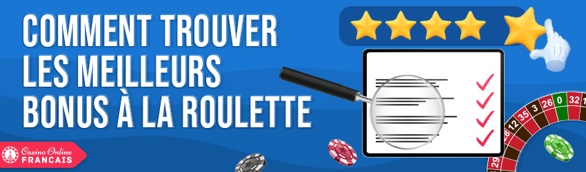 meilleurs bonus à la roulette