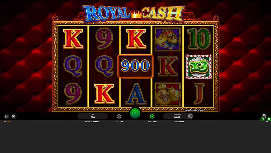 Lignes de paiement Royal Cash