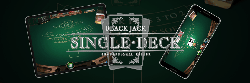 single deck blackjack