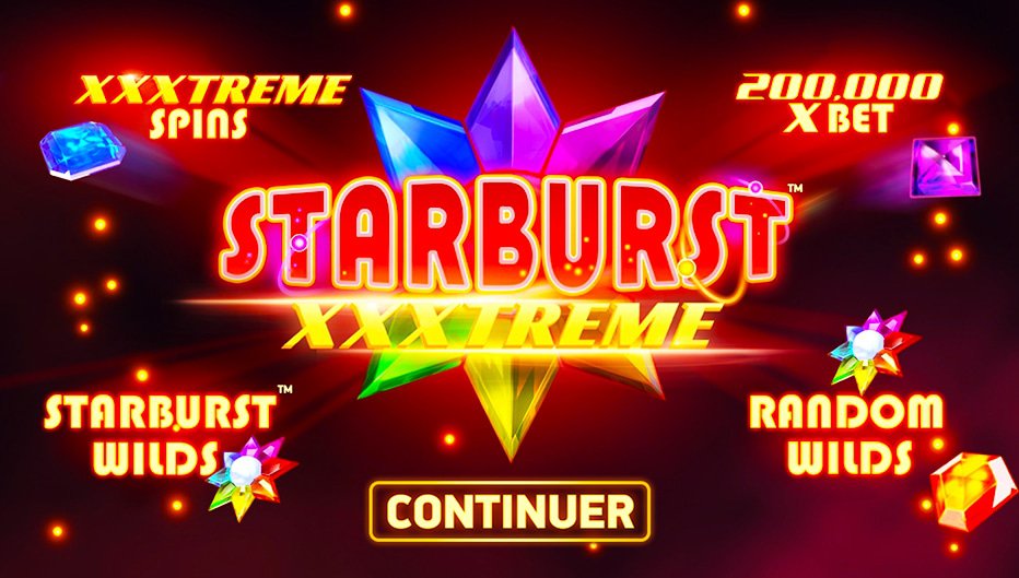 Machine à sous Starburst XXXtreme