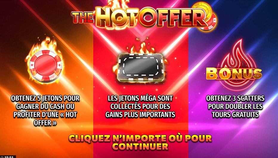 Machine à sous The Hot Offer