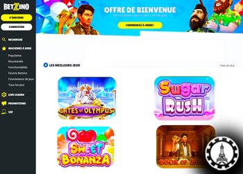 top 4 des machines à sous populaires sur betzino casino