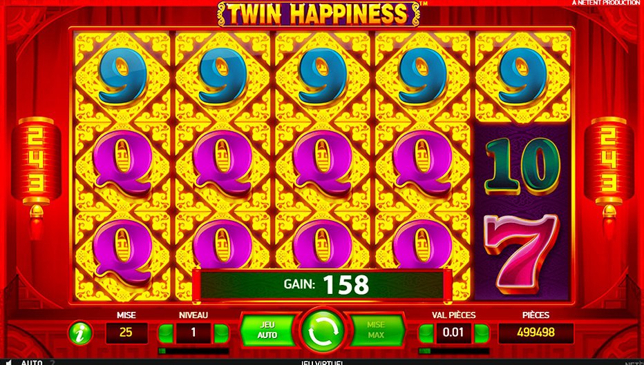 Lignes de paiement Twin Happiness