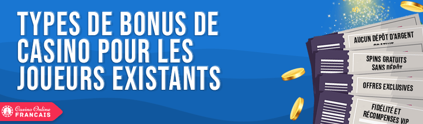 bonus de casino pour joueurs existants