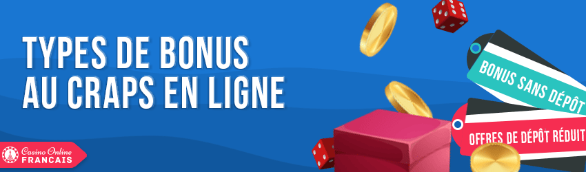 bonus au craps en ligne