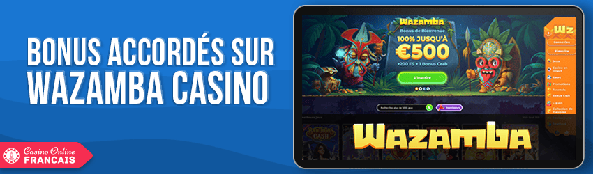 bonus de wazamba casino