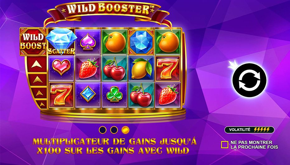 machine à sous Wild Booster