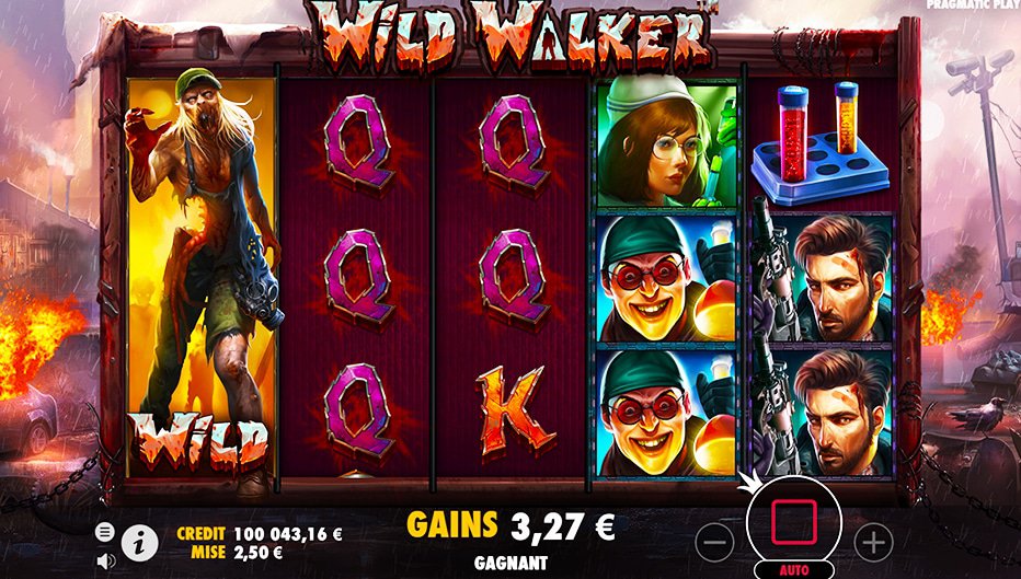 Lignes de paiement Wild Walker